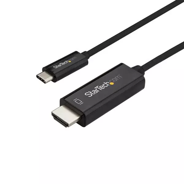 Adaptador de Video StarTech.com Multifunción USB-C Macho HDMI 4K Hembra  Negro - Digitalife eShop