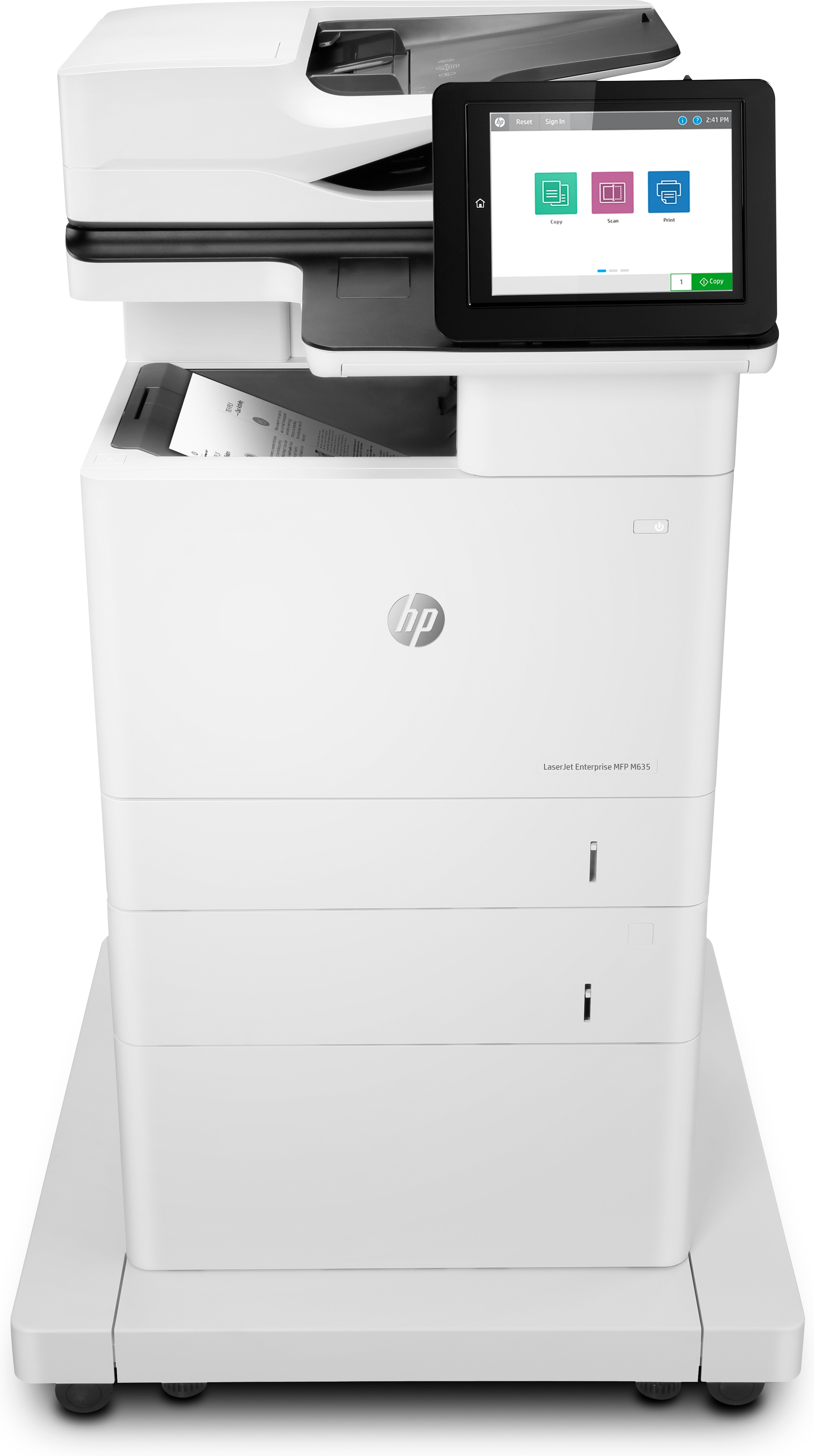 Impresora Multifuncional Hp Laserjet Enterprise Mfp M635fht Blanco Y Negro Láser Printscancopy 3856