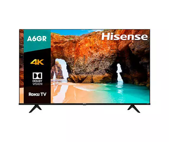 Televisión Hisense Smart TV LED A6 Series 65 Pulgadas 4K Ultra HD