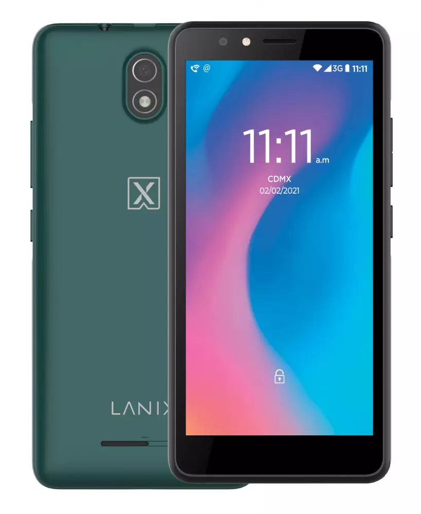 Celular Smartphone Lanix X560 5 Pulgadas Dual Sim 32GB 1GB RAM Verde -  Digitalife eShop