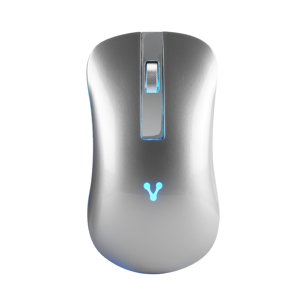 Mouse Slim Vorago MO-305-SL RGB Inalámbrico Recargable Plata - Digitalife  eShop