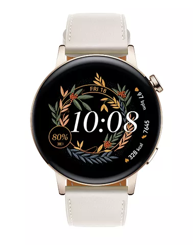 Reloj Digital Smartwatch Huawei GT 3 Touch Bluetooth 5.2 Android/iOS Blanco  Resistente al Agua - Digitalife eShop