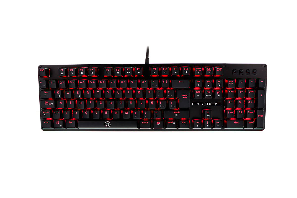 Teclado para juegos de 100 teclas 3 modos teclado inalámbrico retroiluminado  NKRO interruptor rojo/a JShteea El nuevo