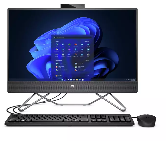 PC monitor 23 pulgadas en un solo color negro. I3 I5 I7 de doble ranura de