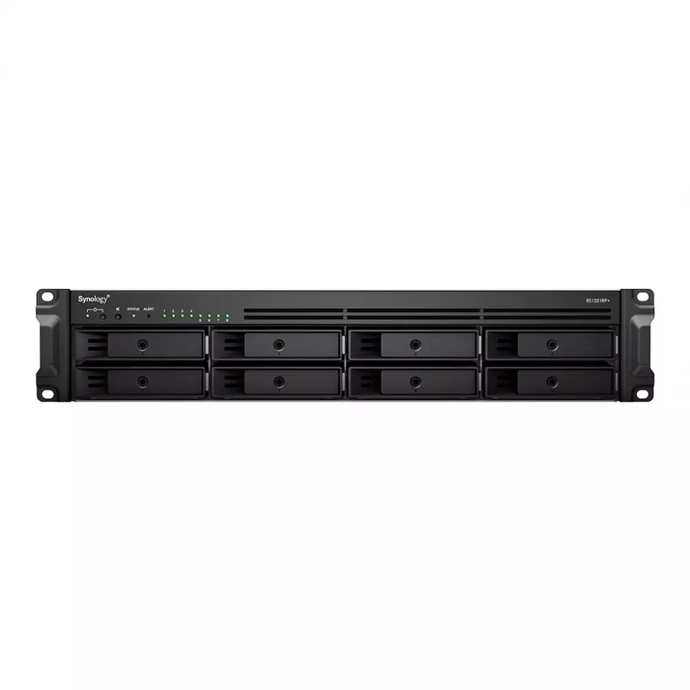 Servidor NAS RackStation Synology RS1221RP de 8 Bah as AMD Ryzen