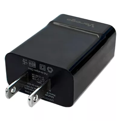 Cargador de Pared Vorago Au-302 USB 1 Puerto 5V 3A Negro