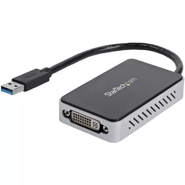 Adaptador de Video StarTech.com DVI USB 3.0 Negro