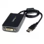 Cable USB A Macho StarTech.com DVI-I Hembra Negro