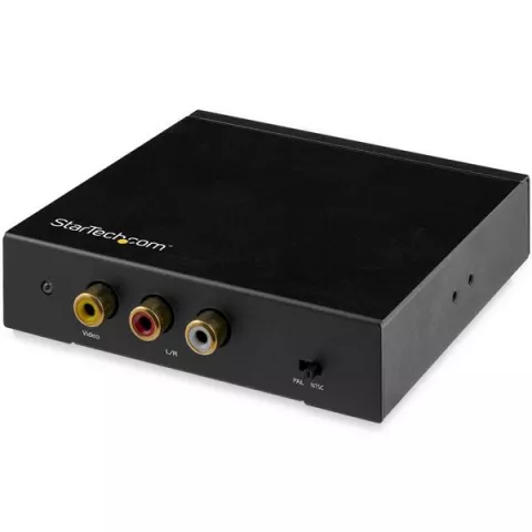 Convertidor de Video StarTech.com HDMI RCA con Audio Negro