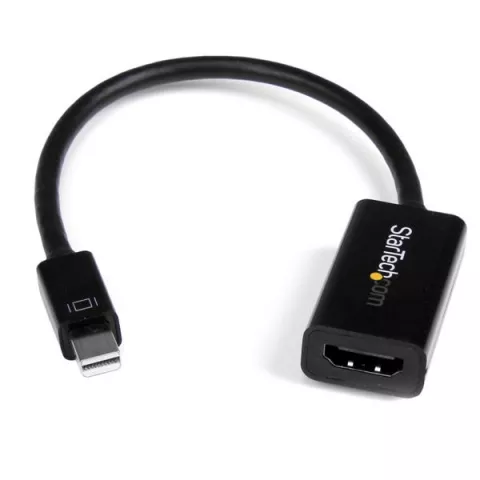 Convertidor de Video StarTech.com Mini Displayport HDMI 15 Centimetros Negro  - Digitalife eShop