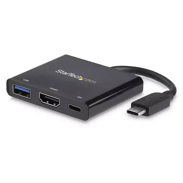 CABLE ADAPTADOR DE USB 3.0 MACHO A VGA Y HDMI HEMBRAS 4K 30HZ