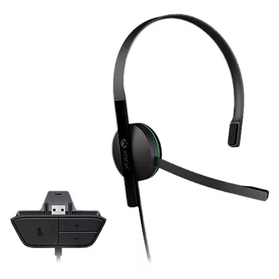 Control inalámbrico para Xbox One, con audífonos de diadema de 1/8  pulgadas, color negro. Con certificado de reacondicionamiento.
