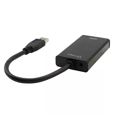 CABLE CONVERTIDOR HDMI MACHO A VGA HEMBRA 1080P HD ARGOM / BLACK - NANOTECH  MARKET