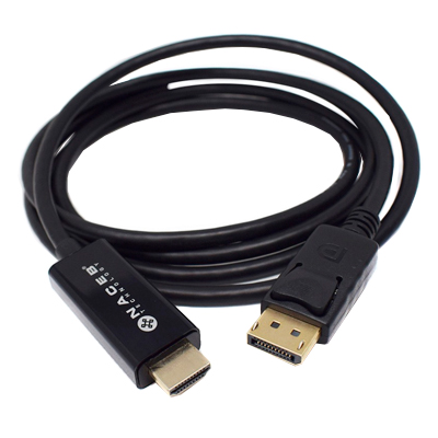 CABLE HDMI 2.1 / NACEB / 1.2 METROS / NEGRO / NA-0121